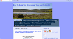 Desktop Screenshot of blogdegeografiadejuan.blogspot.com