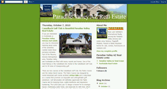 Desktop Screenshot of paradisevalleyhomesaz.blogspot.com