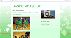 Desktop Screenshot of basket-ikasbide.blogspot.com