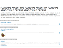 Tablet Screenshot of floreriasargentinas.blogspot.com