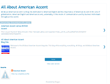 Tablet Screenshot of americanaccent.blogspot.com