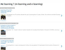 Tablet Screenshot of m-e-learning.blogspot.com