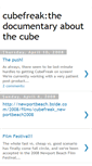 Mobile Screenshot of cubefreakmovie.blogspot.com