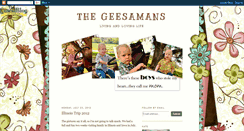 Desktop Screenshot of geesamanfamily.blogspot.com