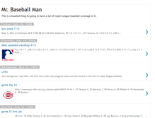 Tablet Screenshot of mrbaseballman.blogspot.com