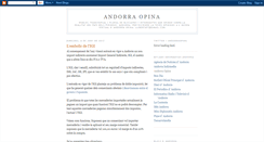 Desktop Screenshot of andorraopina.blogspot.com