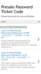Mobile Screenshot of presalecode.blogspot.com