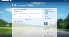 Desktop Screenshot of professoramariaamelia.blogspot.com