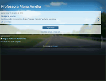 Tablet Screenshot of professoramariaamelia.blogspot.com