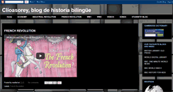 Desktop Screenshot of cliobilingueasorey.blogspot.com