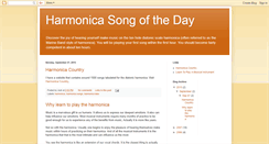 Desktop Screenshot of harmonicasongs.blogspot.com