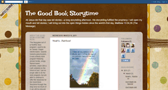 Desktop Screenshot of goodbookstorytime.blogspot.com