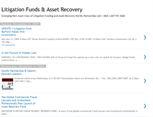 Tablet Screenshot of litigationfunds.blogspot.com