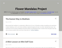 Tablet Screenshot of flowermandalas.blogspot.com