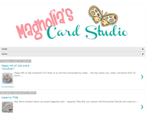 Tablet Screenshot of magnoliascardstudio.blogspot.com