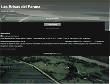 Tablet Screenshot of lasbrisasdelparana.blogspot.com