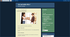 Desktop Screenshot of celmaiieftinrca.blogspot.com