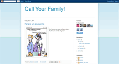 Desktop Screenshot of callyourfamily.blogspot.com