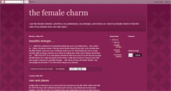 Desktop Screenshot of femalecharm.blogspot.com