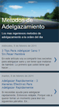 Mobile Screenshot of metodosdeadelgazamiento.blogspot.com