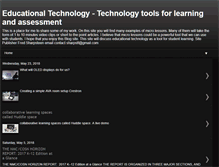 Tablet Screenshot of edtech-mi.blogspot.com