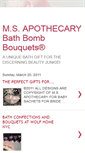 Mobile Screenshot of bathbombbouquets.blogspot.com