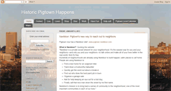Desktop Screenshot of pigtownhappens.blogspot.com