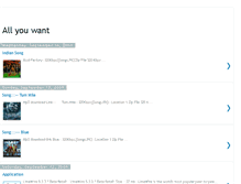 Tablet Screenshot of all-you-want-in.blogspot.com