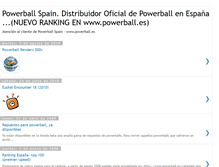 Tablet Screenshot of powerballspain.blogspot.com