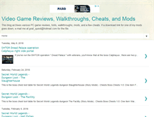 Tablet Screenshot of gq-game-mods.blogspot.com