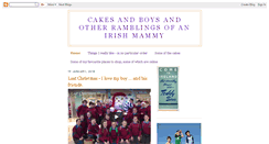 Desktop Screenshot of cakes-and-boys.blogspot.com