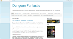 Desktop Screenshot of dungeonfantastic.blogspot.com