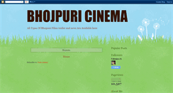 Desktop Screenshot of bhojpuriafilm.blogspot.com