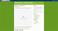 Desktop Screenshot of dhammareise.blogspot.com