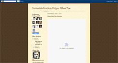 Desktop Screenshot of indusitralizationedgarallanpoe.blogspot.com