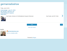 Tablet Screenshot of germanradioshow.blogspot.com