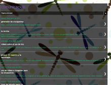 Tablet Screenshot of comunicacionyusodetics.blogspot.com