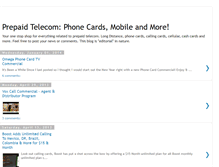 Tablet Screenshot of phonecardmania.blogspot.com