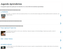 Tablet Screenshot of jugandoaprendemos-marleny.blogspot.com