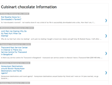 Tablet Screenshot of cuisina-chocola-informatio.blogspot.com