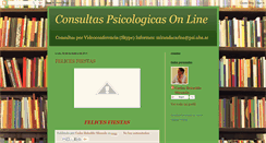 Desktop Screenshot of consultaspsionline.blogspot.com