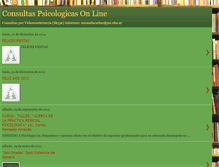 Tablet Screenshot of consultaspsionline.blogspot.com