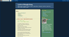 Desktop Screenshot of bdlyrics.blogspot.com