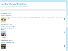 Tablet Screenshot of centralvermontrailway.blogspot.com