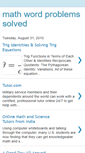 Mobile Screenshot of mathwordproblemssolved.blogspot.com