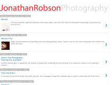 Tablet Screenshot of jonathanrobsonphotography.blogspot.com