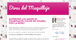 Desktop Screenshot of divasdelmaquillaje.blogspot.com