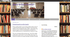 Desktop Screenshot of elorawritersfestival.blogspot.com
