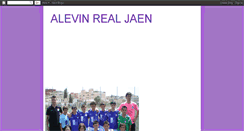 Desktop Screenshot of alevinrealjaen.blogspot.com