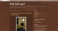 Desktop Screenshot of nakbeliapa.blogspot.com